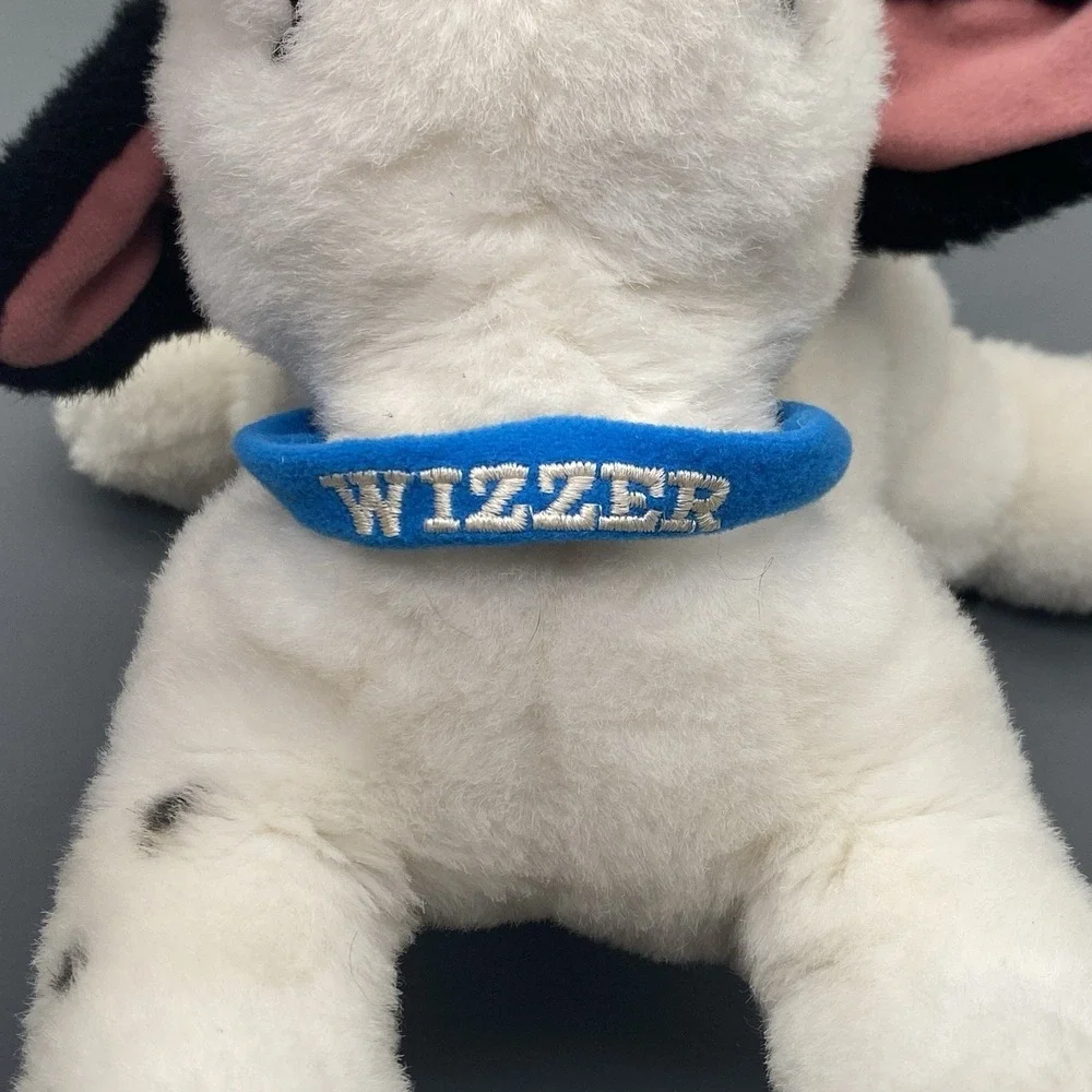 Vintage Disney 101 Dalmatians Wizzer Dog Floppy Plush Stuffed Animal Blue Collar